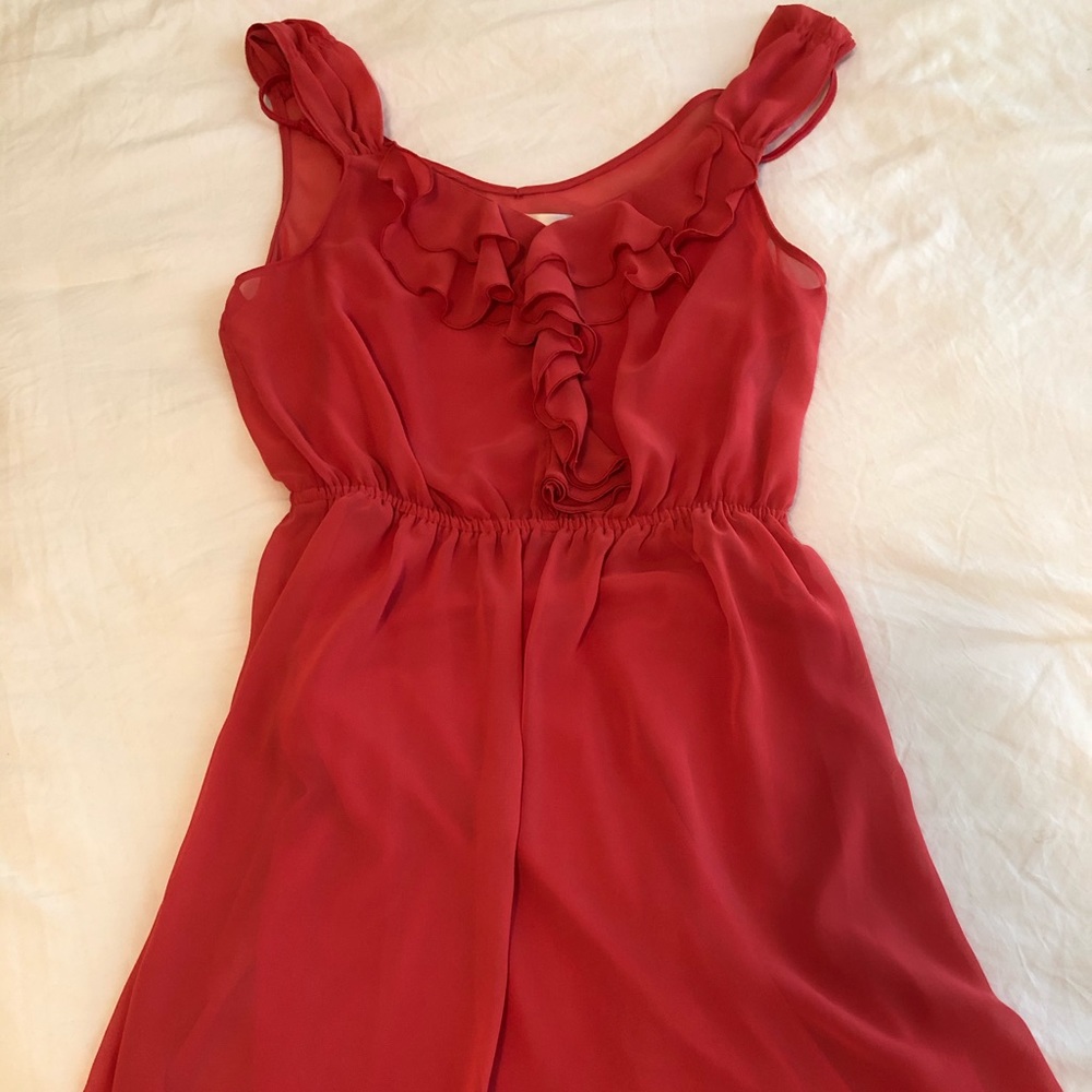 Ruffle Tank Top Dress